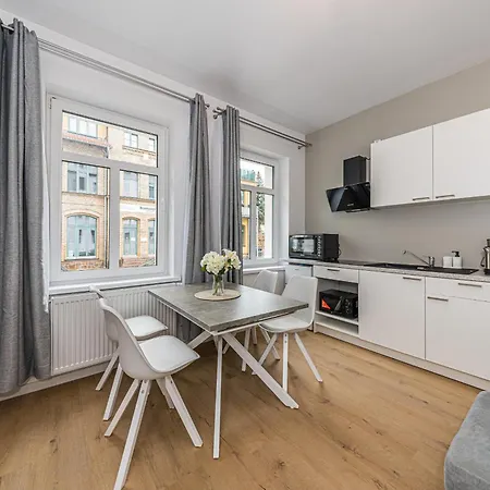 A1 Ruhiges 3-zimmer-studio Mit Balkon Apartament Halle (Saale)
